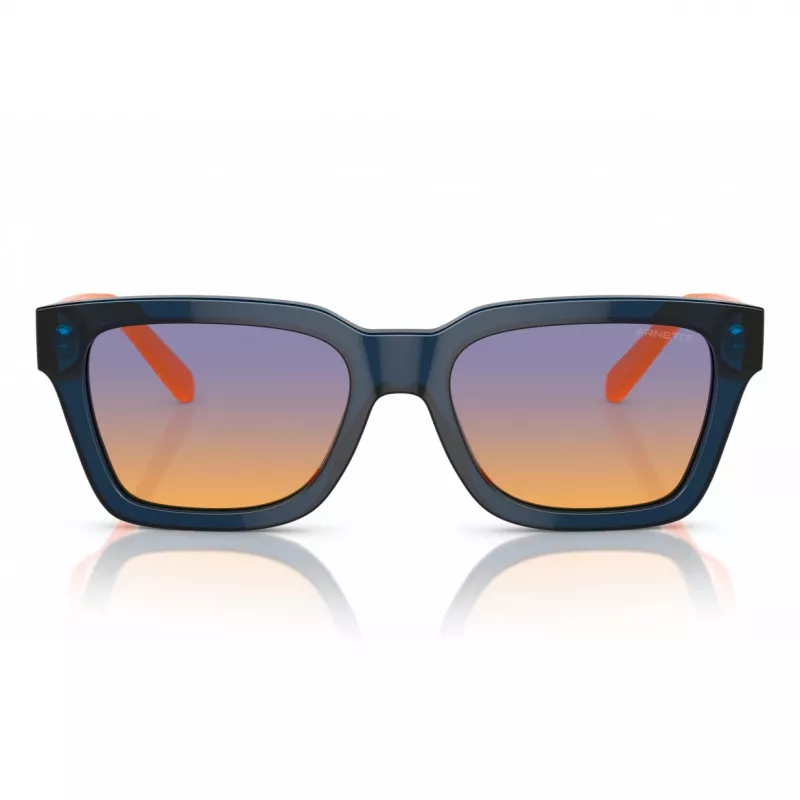 Óculos de sol ARNETTE unissexo AN4334-12422H preto mate retangulares polarizados 53mm