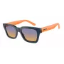 Óculos de sol ARNETTE unissexo AN4334-12422H preto mate retangulares polarizados 53mm