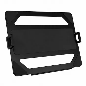 Suporte ajustável para portátil Arozzi Alzare AZ-ALZARE-LH-BK, alumínio preto, altura 50-300 mm, dobrável, para portáteis até 18 polegadas