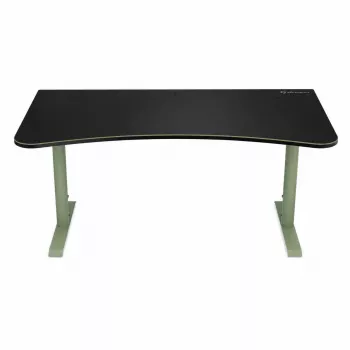 Arozzi Arena Large secretária gaming – Forest Green (altura ajustável, tapete de rato em microfibra)