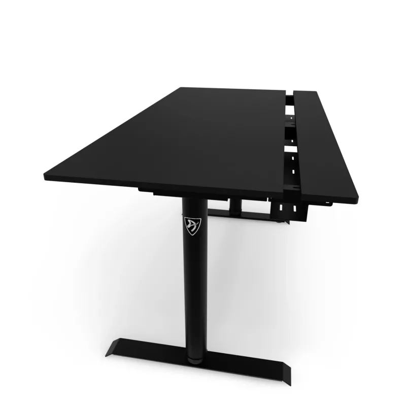 Secretária elevatória elétrica Arozzi Arena Nordico – motor duplo, 160x80 cm, preto