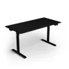 Secretária elevatória elétrica Arozzi Arena Nordico – motor duplo, 160x80 cm, preto