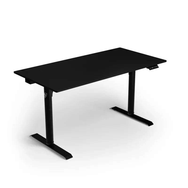 Secretária elevatória elétrica Arozzi Arena Nordico – motor duplo, 160x80 cm, preto