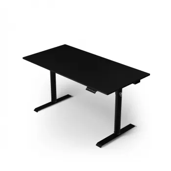Secretária elevatória elétrica Arozzi Arena Nordico – motor duplo, 160x80 cm, preto