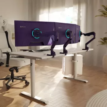 Arozzi Nova Monitor gaming IPS QHD 27 polegadas 16:9, 2560x1440, 180Hz, 1ms, 2xHDMI, roxo