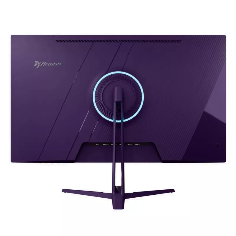 Arozzi Nova Monitor gaming IPS QHD 27 polegadas 16:9, 2560x1440, 180Hz, 1ms, 2xHDMI, roxo