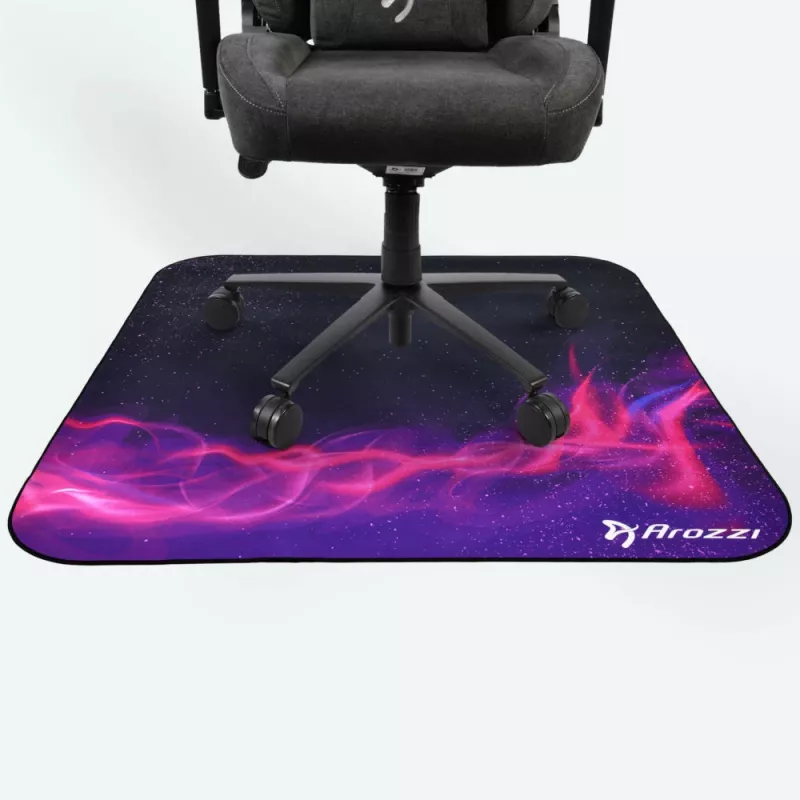 Cadeira gaming Arozzi ZONA Quattro Galaxy - preta com detalhes em padrão Galaxy