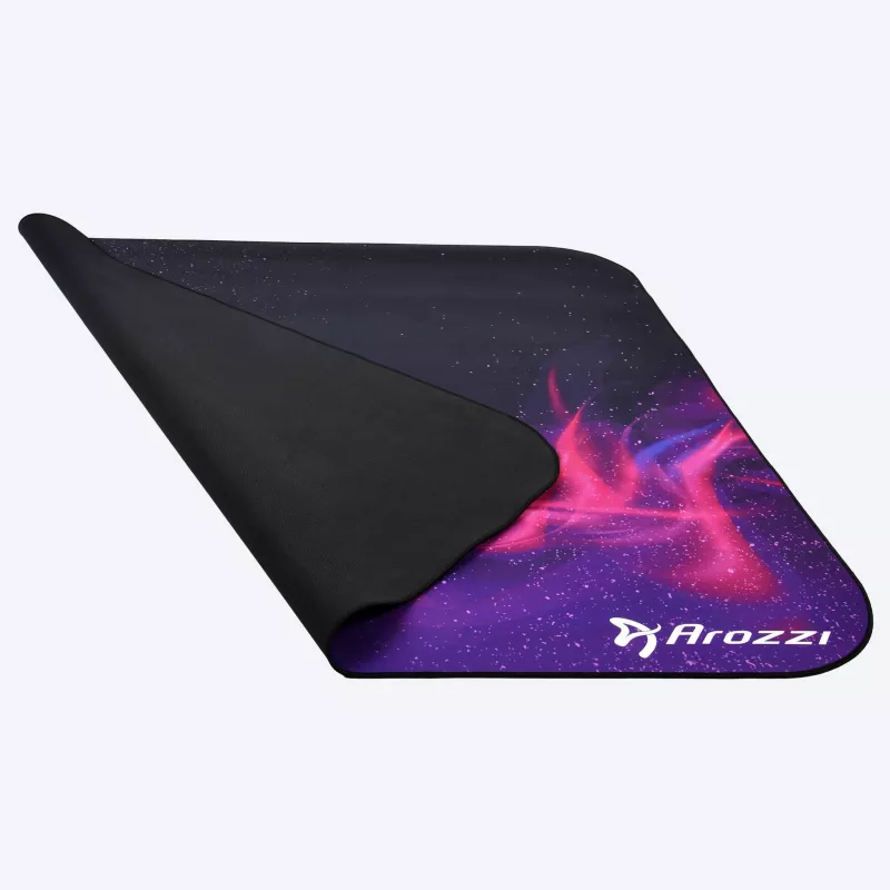 Cadeira gaming Arozzi ZONA Quattro Galaxy - preta com detalhes em padrão Galaxy