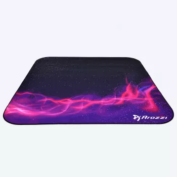 Cadeira gaming Arozzi ZONA Quattro Galaxy - preta com detalhes em padrão Galaxy