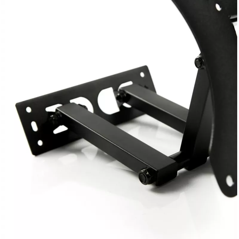ART AR-60A Suporte de parede para TV Full Motion para ecrãs LED/LCD de 19-42 polegadas, 35 kg, Preto