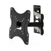 ART AR-60A Suporte de parede para TV Full Motion para ecrãs LED/LCD de 19-42 polegadas, 35 kg, Preto