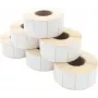 ARTDEV Rolo de etiquetas térmicas diretas 40 x 25mm, diâmetro do rolo 100mm, núcleo 40mm, 1650 etiquetas por rolo