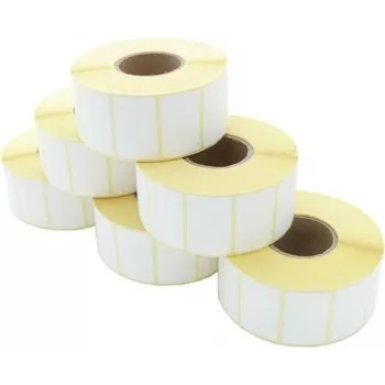 Rolo de etiquetas ARTDEV - térmico direto 40 x 25 mm D100 mm núcleo 40 mm 1650 etiquetas/rolo - etiquetas/fitas de etiquetagem