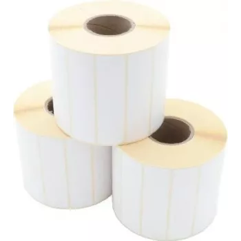 ARTDEV Rolo de etiquetas - Transferência térmica 89 x 23mm Núcleo 40mm 2300 etiquetas/rolo