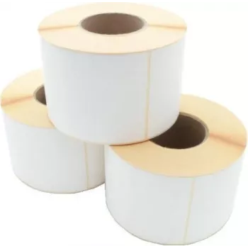 ARTDEV Rolo de etiquetas térmicas diretas 110x162mm, 190mm diâmetro do rolo, 76mm núcleo, 920 etiquetas/rolo - Branco