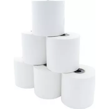 ARTDEV Rolo de etiquetas térmicas diretas - Contínuo 80mm x 30m, núcleo 25mm, diâmetro exterior máx. 80mm