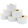ARTDEV Etiqueta de transferência térmica Rolo 60 x 36mm, 127mm de diâmetro do rolo, núcleo 40mm, 2000 etiquetas por rolo, Branco, Papel mate revestido, Adesivo acrílico permanente
