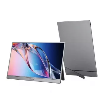 Monitor portátil ARZOPA Z1C 16,1 polegadas IPS Full HD 144Hz (cinzento)