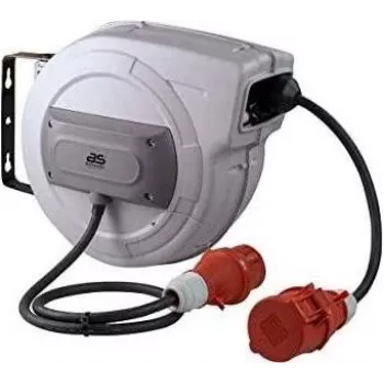 AS SCHWABE 15m 400V 16A tambor de cabo CEE de 5 polos H07RN-F 5G2.5 IP44 12649