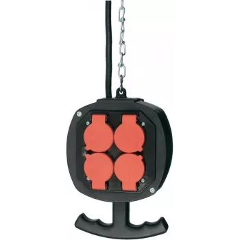 AS SCHWABE Distribuidor de suspensão ES2 32A 5 polos CEE com diferencial e 6 tomadas IP44 60973