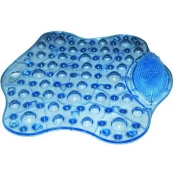ASTON Polaris Tapete de banho antiderrapante 80x50 cm cinzento microfibra