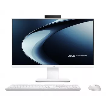 PC All-in-One ASUS 23,8 polegadas, Intel Core 5 220H, 16GB DDR5, 512GB SSD, Windows 11 Pro, branco