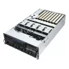 Plataforma de servidor em rack 4U ASUS ESC8000A-E13X AMD EPYC 9005 8xNVMe 2xM.2 2x10GbE 8xQSFP IPMI R3200W