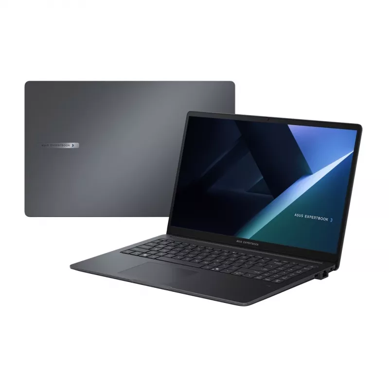 Portátil empresarial ASUS ExpertBook B1503CVA-S78018W 15,6 polegadas FHD, Intel Core 5 210H, 16GB DDR5, 512GB SSD, Windows 11 Home, Gentle Grey, 3 anos de serviço no local