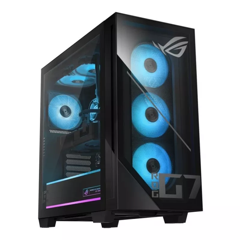 ASUS ROG G700TF-07265F421W PC de secretária gaming, Intel Core Ultra 7 265F, 1 TB SSD, GeForce RTX 5070 12 GB, Windows 11