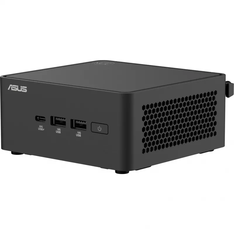 ASUS NUC 15 Pro Tall RNUC15CRHU700002, Intel Core Ultra 7 255H, 16GB, 1TB SSD, sem sistema operativo, Preto