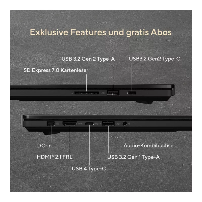 ASUS ProArt P16 (H7606WW-SE002X) portátil com IA, 16