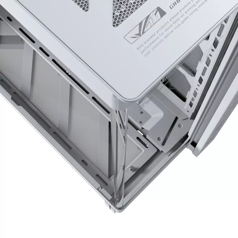 Caixa Midi Tower ASUS ROG CRONOX GR801 CURVE TG ARGB WHITE