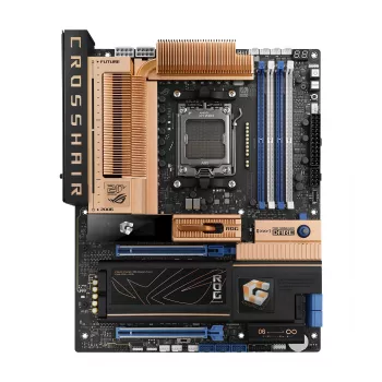 Placa-mãe ASUS ROG CROSSHAIR 2006 X870E WIFI7 ATX, AM5, preto/bronze