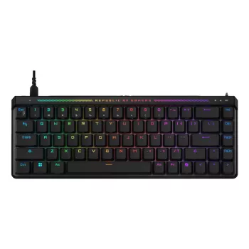 ASUS ROG Falchion Ace HFX teclado gaming, mecânico, com fios USB, layout francês AZERTY, preto