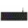 ASUS ROG Falchion Ace M705 Teclado gaming mecânico com fios 65%, USB-C, taxa de interrogação 1000Hz, ROG NX Red Switches, teclas PBT, RGB Aura Sync, Preto