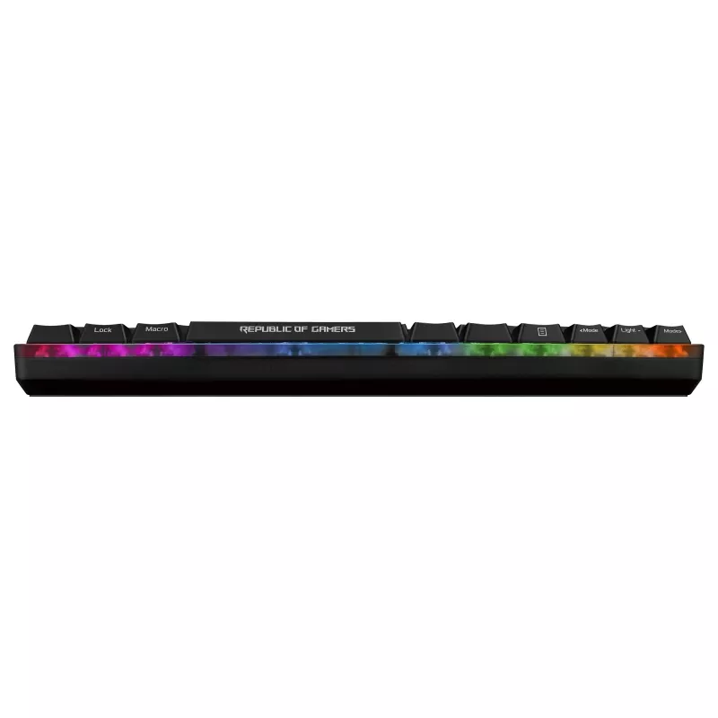 ASUS ROG Falchion NX Teclado mecânico gaming, fator de forma 65%, switches ROG NX Red, sem fios/com fios, retroiluminação RGB, Preto