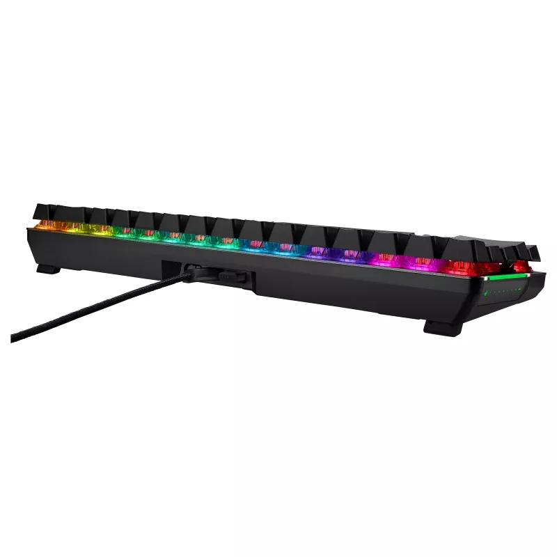 ASUS ROG Falchion NX Teclado mecânico gaming, fator de forma 65%, switches ROG NX Red, sem fios/com fios, retroiluminação RGB, Preto