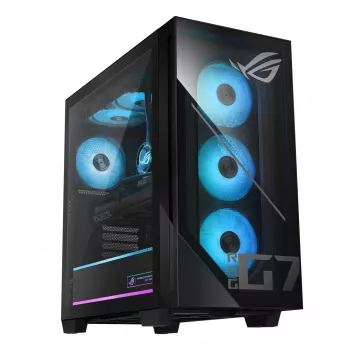 ASUS ROG G700 GM700TZ-R9800X283W PC Torre Gaming - AMD Ryzen 7 9800X3D, 32GB DDR5, 2TB SSD, Radeon RX 9070 XT, Windows 11 Home, preto
