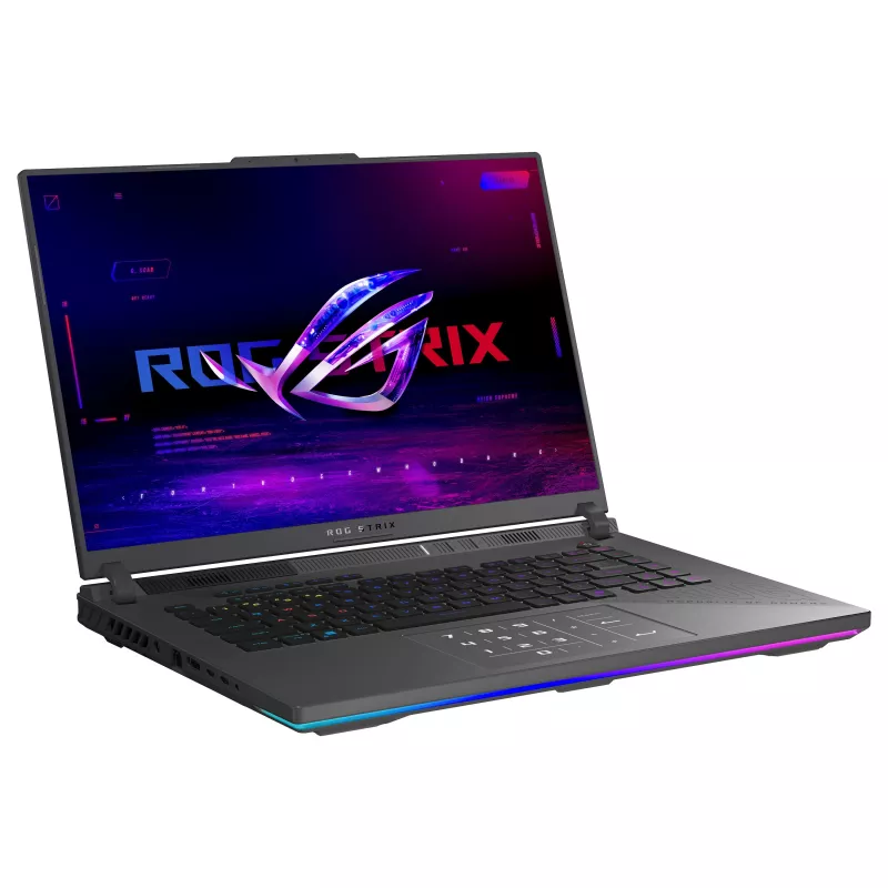 ASUS ROG Strix G16 G614FR-TS229W Portátil Gaming, 16 polegadas WQXGA IPS 300Hz, AMD Ryzen 9 9955HX, 32GB DDR5, 1TB SSD, GeForce RTX 5070 Ti 12GB, Windows 11 Home, teclado QWERTZ alemão