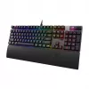 ASUS ROG Strix Scope II RX Teclado gaming, tamanho completo, RGB, com fios, switches óticos ROG RX Red, Preto