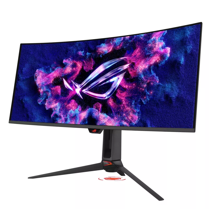 Monitor gaming curvo ASUS ROG Swift OLED PG34WCDN de 34 polegadas, WQHD, 360Hz, QD-OLED, HDMI, DP, USB-C, USB Hub, Preto