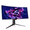 Monitor gaming curvo ASUS ROG Swift OLED PG34WCDN de 34 polegadas, WQHD, 360Hz, QD-OLED, HDMI, DP, USB-C, USB Hub, Preto