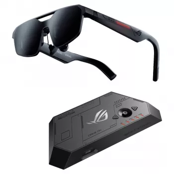 ASUS ROG XREAL R1-B Óculos de Gaming AR 240Hz (embalagem aberta)