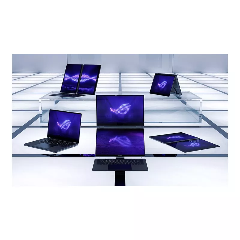 Portátil Gaming ASUS ROG Zephyrus Duo GX651AX-SR004W, 16 polegadas 3K OLED Touch 120Hz, Intel Core Ultra 9 386H, 64GB LPDDR5x, 2TB SSD, GeForce RTX 5090 24GB, Windows 11 Home, teclado QWERTZ alemão