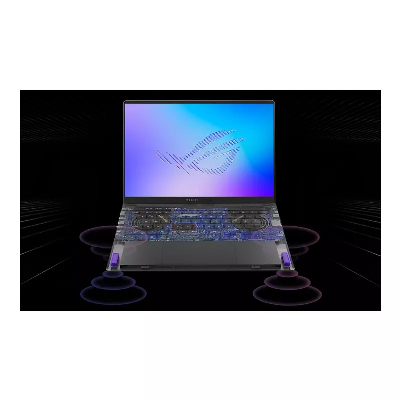 ASUS ROG Zephyrus G14 GU405AR-SY106W Copilot+ PC Portátil Gaming, 14 polegadas WQXGA+ OLED 120Hz, Intel Core Ultra 9 386H, 32GB LPDDR5x, 1TB SSD, GeForce RTX 5070 Ti 12GB, Windows 11 Home, teclado QWERTZ alemão