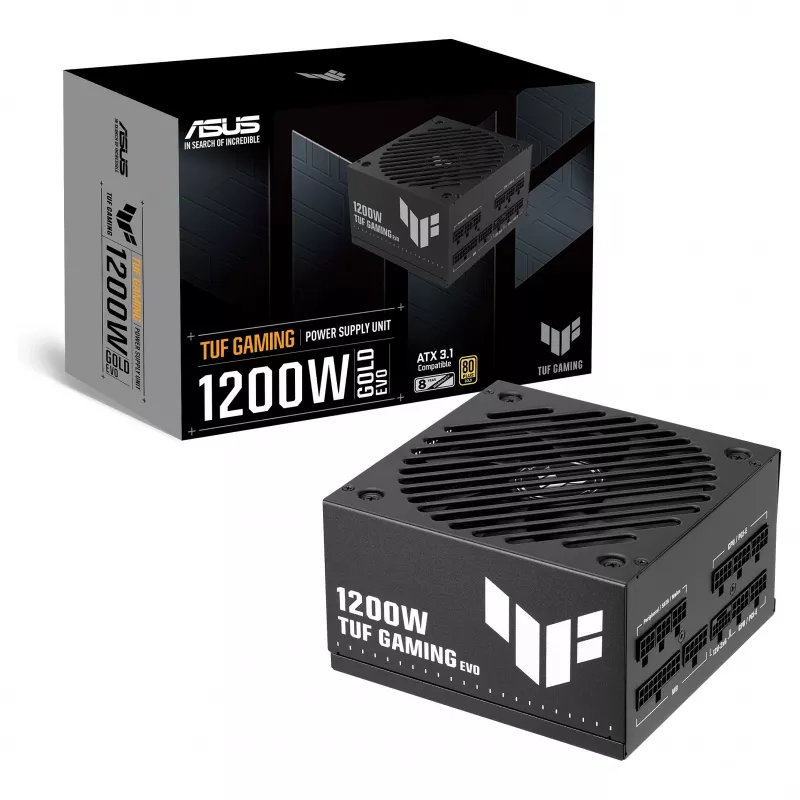 ASUS TUF Gaming 1200G EVO Fonte de alimentação ATX totalmente modular 1200W 80+ Gold