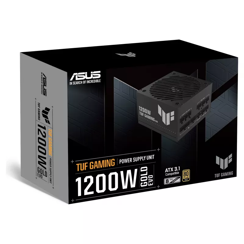 ASUS TUF Gaming 1200G EVO Fonte de alimentação ATX totalmente modular 1200W 80+ Gold