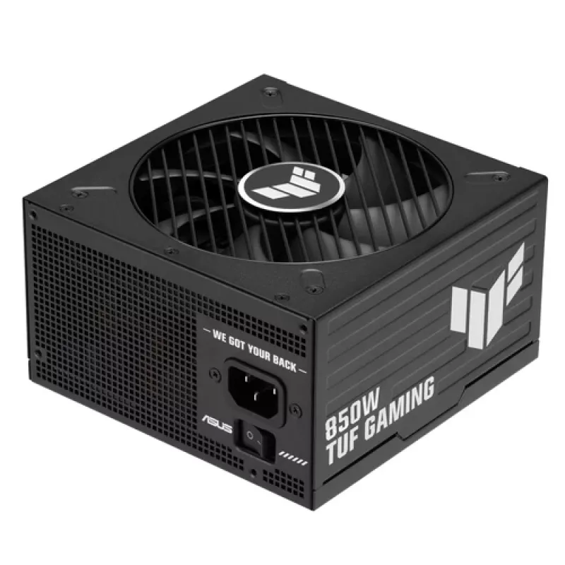 Fonte de alimentação ASUS TUF Gaming 850W Platinum - ATX, totalmente modular, 80+ Platinum, preto