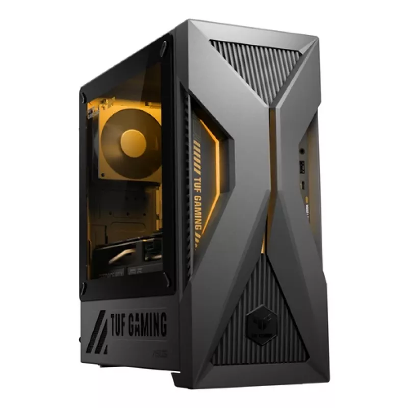 ASUS TUF Gaming T500 TM500MH-0R7260040W PC de secretária, AMD Ryzen 7 260, 16 GB DDR5, 1 TB SSD, GeForce RTX 5060, Windows 11 Home, cinzento