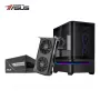 ASUS UWM 1 conjunto caixa gaming/placa gráfica/fonte de alimentação (AP202 ARGB | RTX 5050 | PRIME 750W)